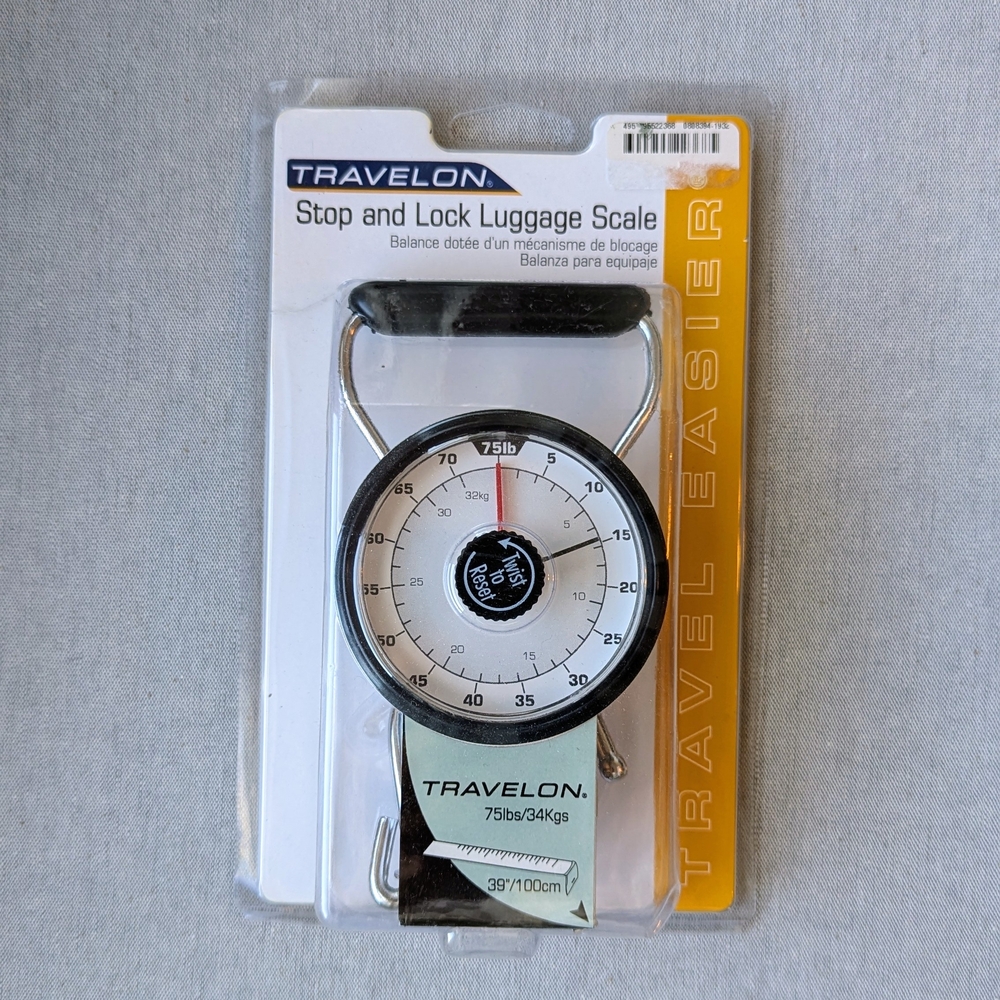 Travelon Stop and Lock Luggage Scale